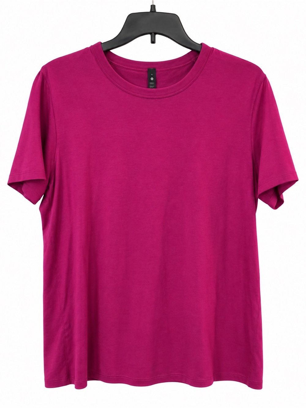 Lululemon Fundamental Magenta Crewneck T-Shirt